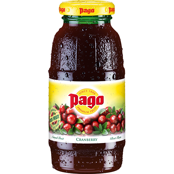 PAGO CRANBERRY JUICE 200x12